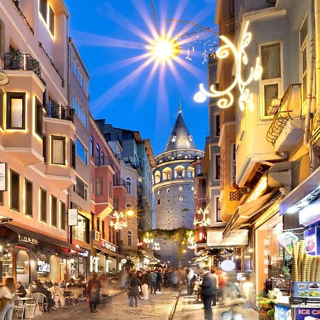 Hotel Des Arts Galata Istanboel Buitenkant foto