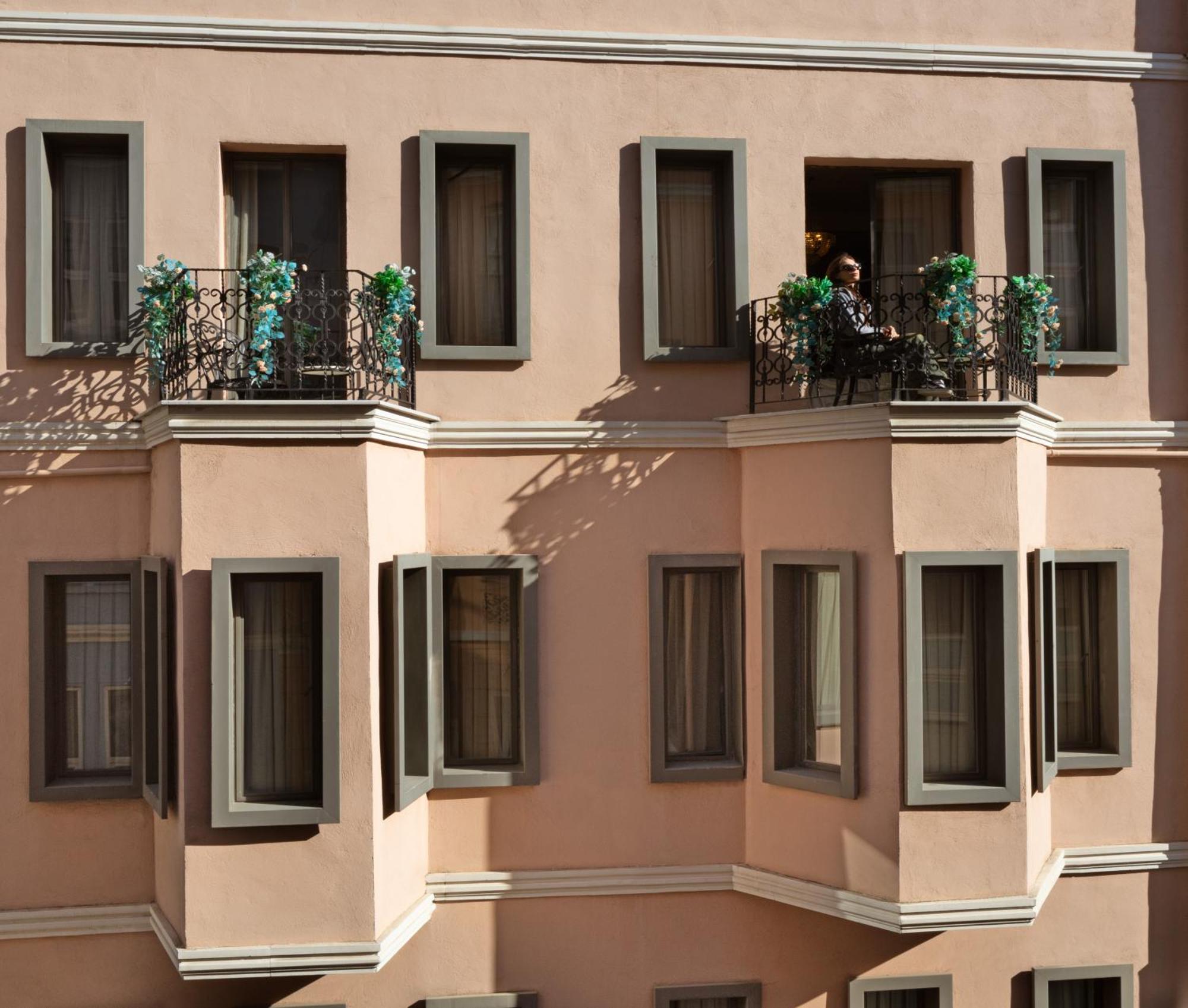 Hotel Des Arts Galata Istanboel Buitenkant foto