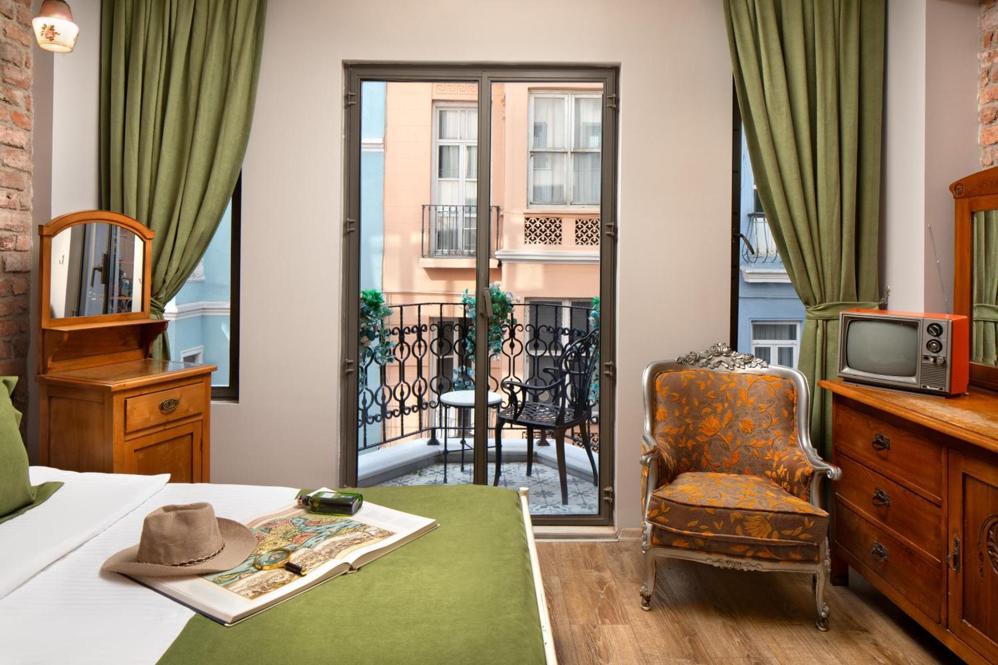 Hotel Des Arts Galata Istanboel Buitenkant foto